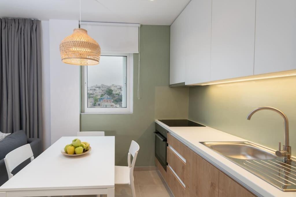 Olive Tree Home - Στούντιο Με Θέα Στο Κέντρο อายิโอสนิโกลาโอส ภายนอก รูปภาพ